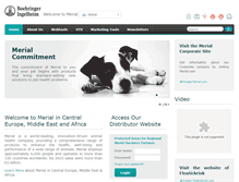 Tablet Screenshot of merial-distributor.com